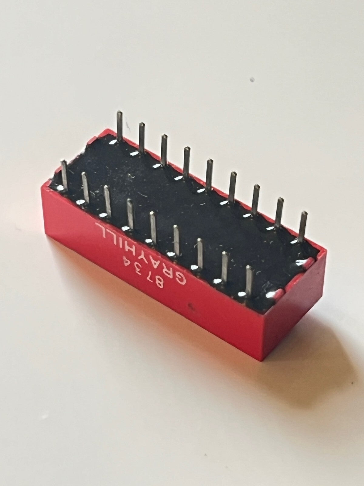 GRAYHILL 9 WAY DIP DIL SWITCH PREMIUM QUALITY x1 76PSB09 FBA10A5