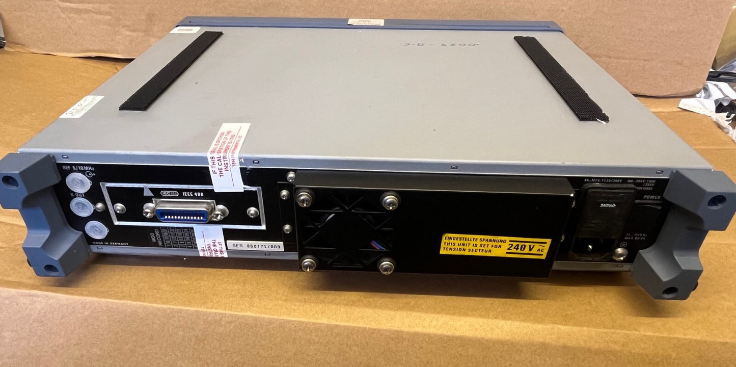 Rohde & Schwarz APN62 LF (Ultrasonic) Signal Generator 1Hz - 260KHz fcf3d
