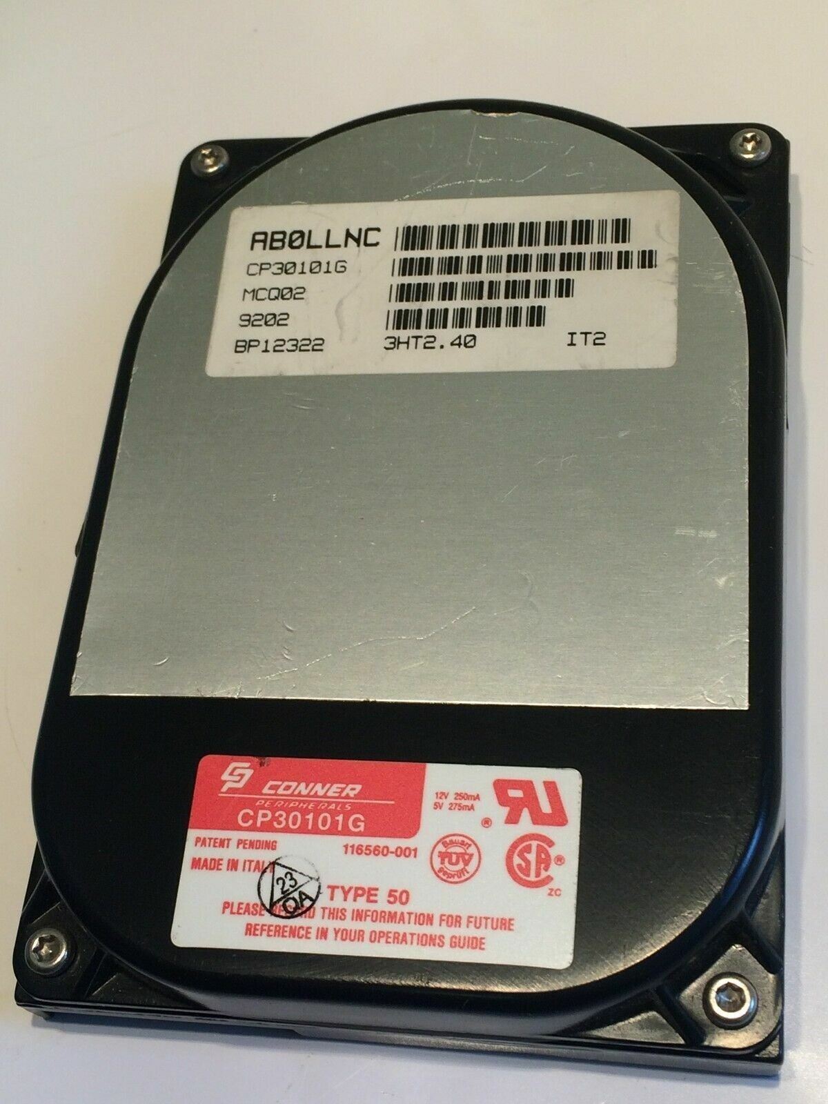 CONNER CP30101G 120MB IDE HARD DISC aa4ca18