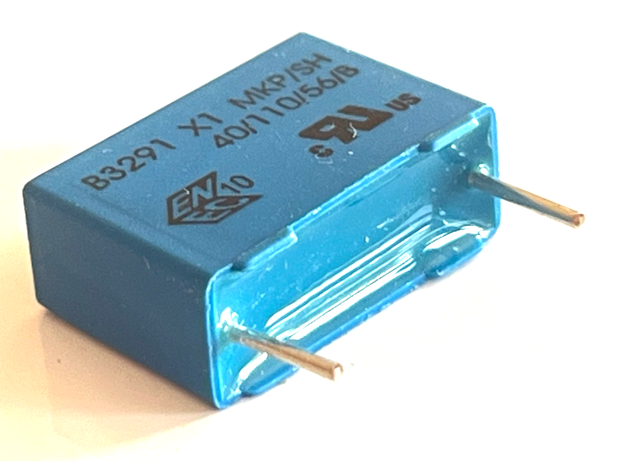 100nF u1M 0.1uF 330V X1 RATED POLYPROPYLENE MKP CAPACITOR (X1) EPCOS fca12.9