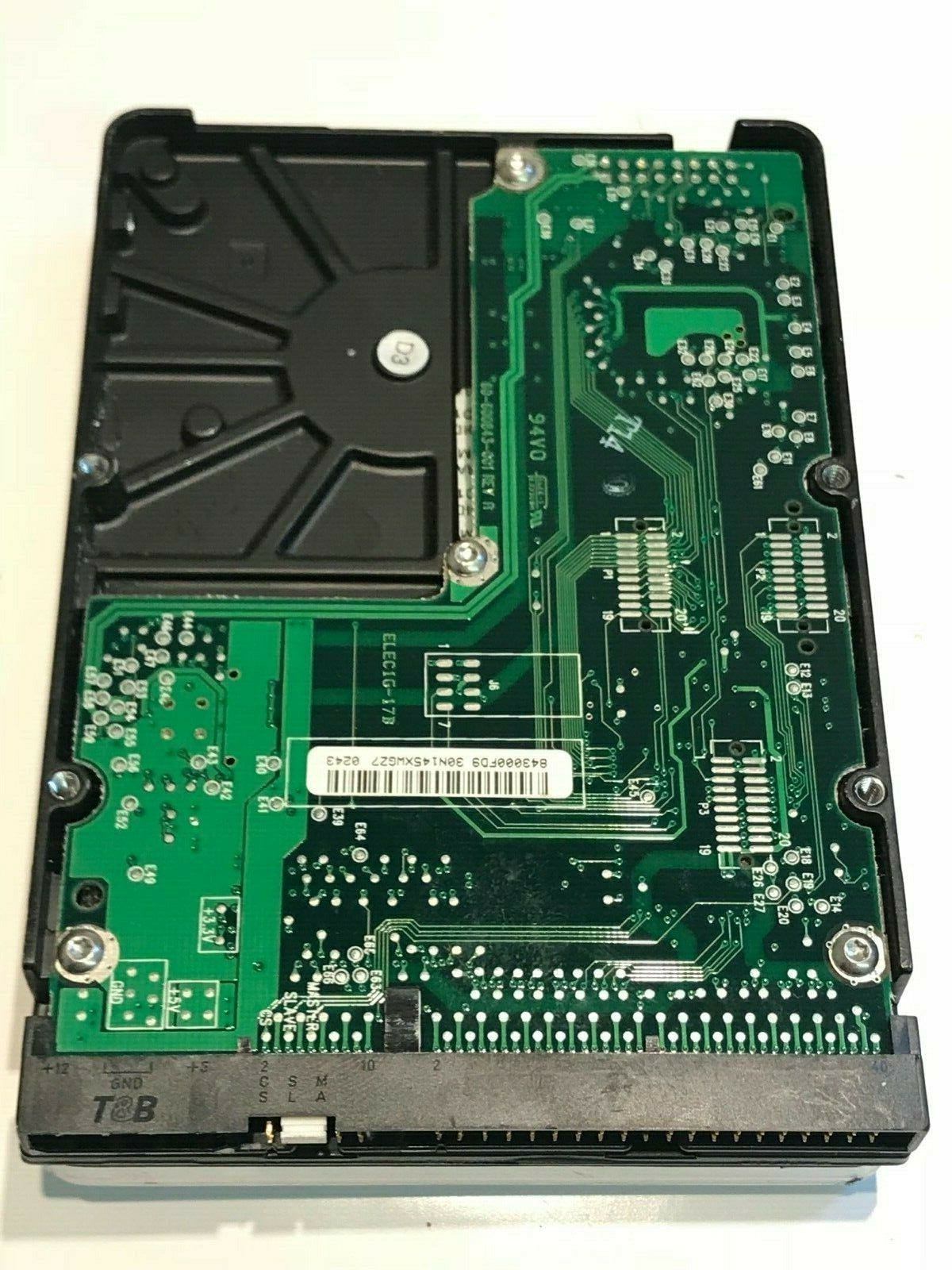 WESTERN DIGITAL CAVIAR 84AA 8.4GB IDE HARD DRIVE WD84AA-00AFAO RSBHBQFHO aa5fd7B