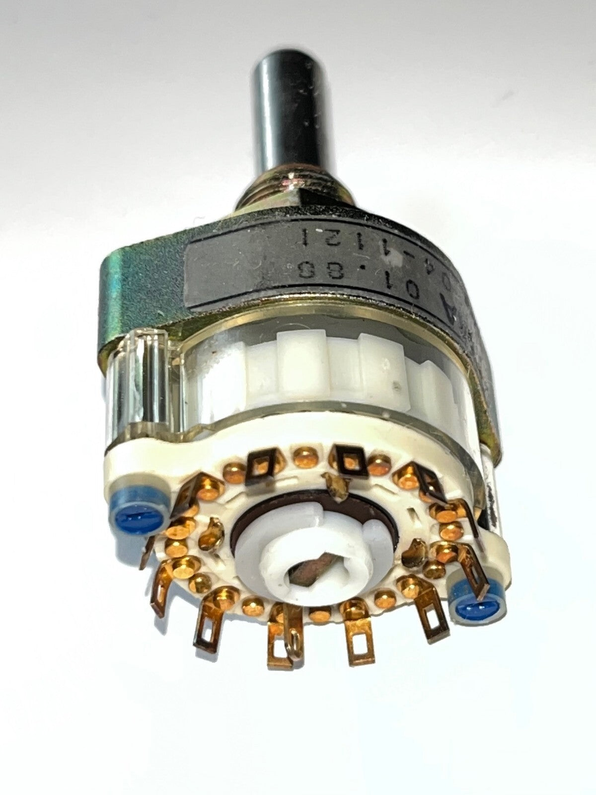 12 WAY 1 POLE ELMA SERIES 04 GOLD PLATED ROTARY SWITCH AUDIOPHILE fba39.34