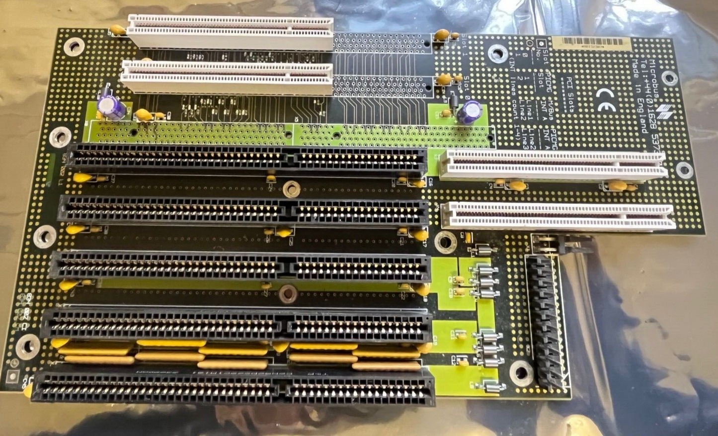 MICROBUS BACK PLANE FOR SBC SINGLE BOARD COMPUTER EMBEDDED SYSTEMS fd3G2