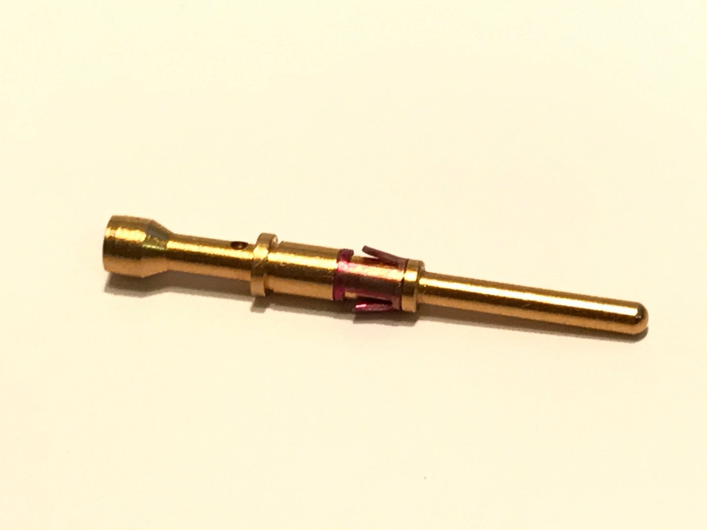 T3P22MC1LX TRIDENT SERIES RED 22 AWG GOLD PLATED CRIMP PIN CONTACT (x10) fd5g38
