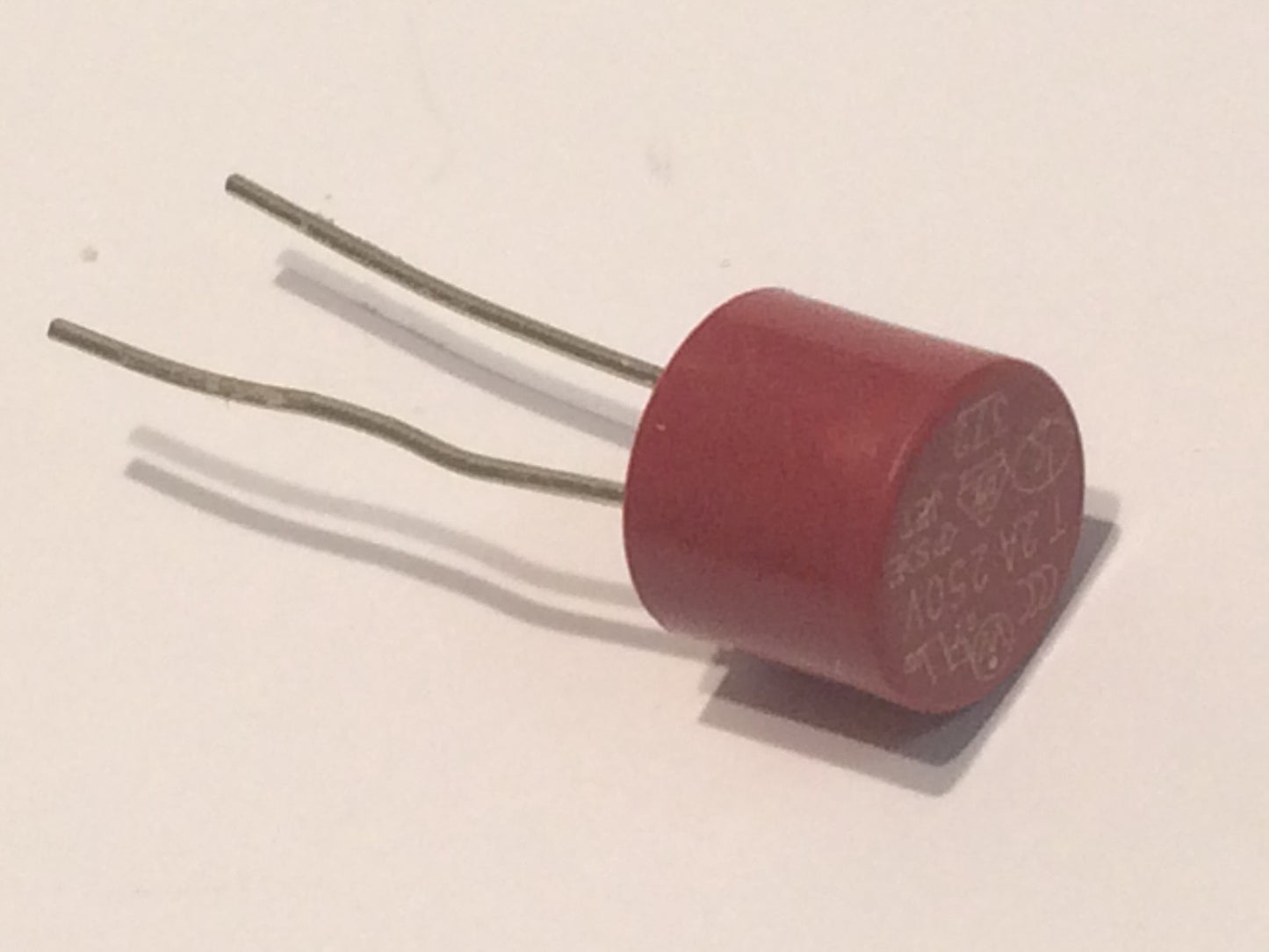 2A TIME DELAY RADIAL MINIATURE WIRE ENDED FUSE TR5 (x2) fbe4c9