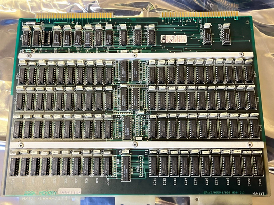 MEMORY PCB WITH 84 X 4164 NEC DRAM MEMORY CHIPS D4164C-3