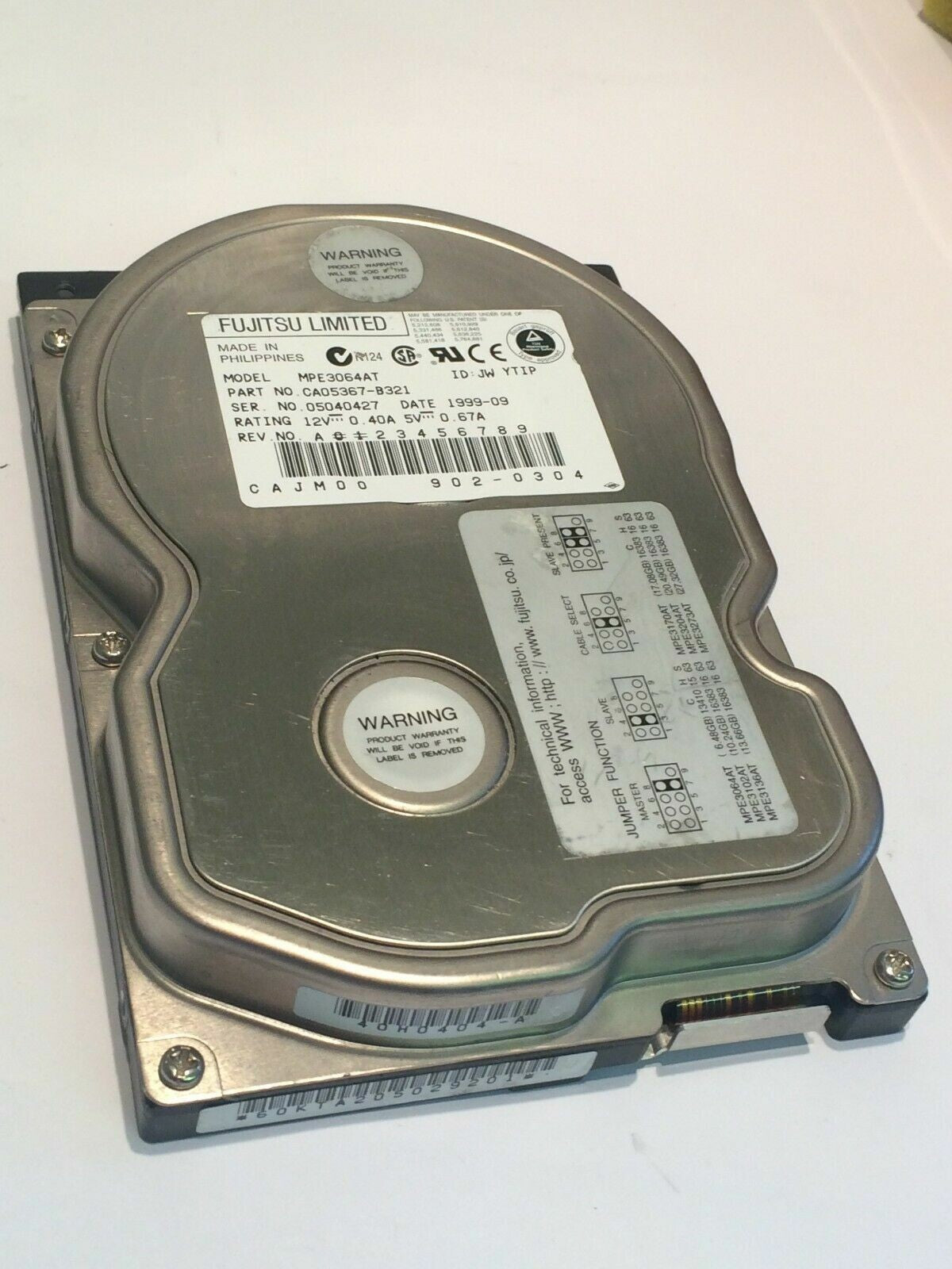 FUJITSU MPE3064AT 6.4GB IDE HARD DRIVE CAO5367-B321 fbc1c15