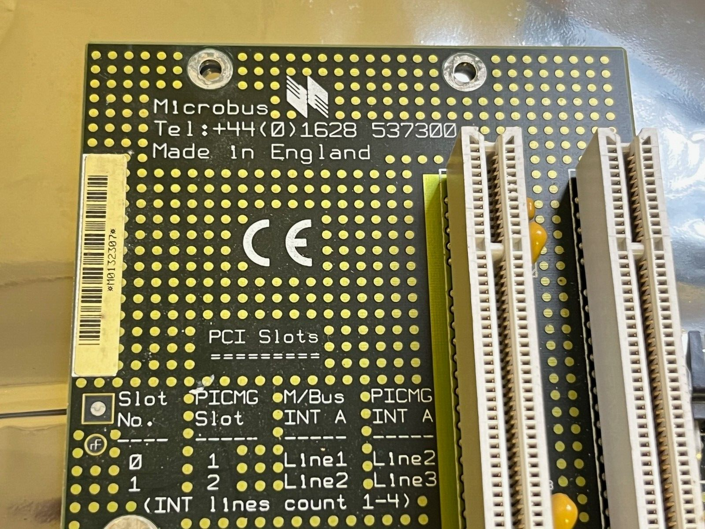 MICROBUS BACK PLANE FOR SBC SINGLE BOARD COMPUTER EMBEDDED SYSTEMS fd3G2