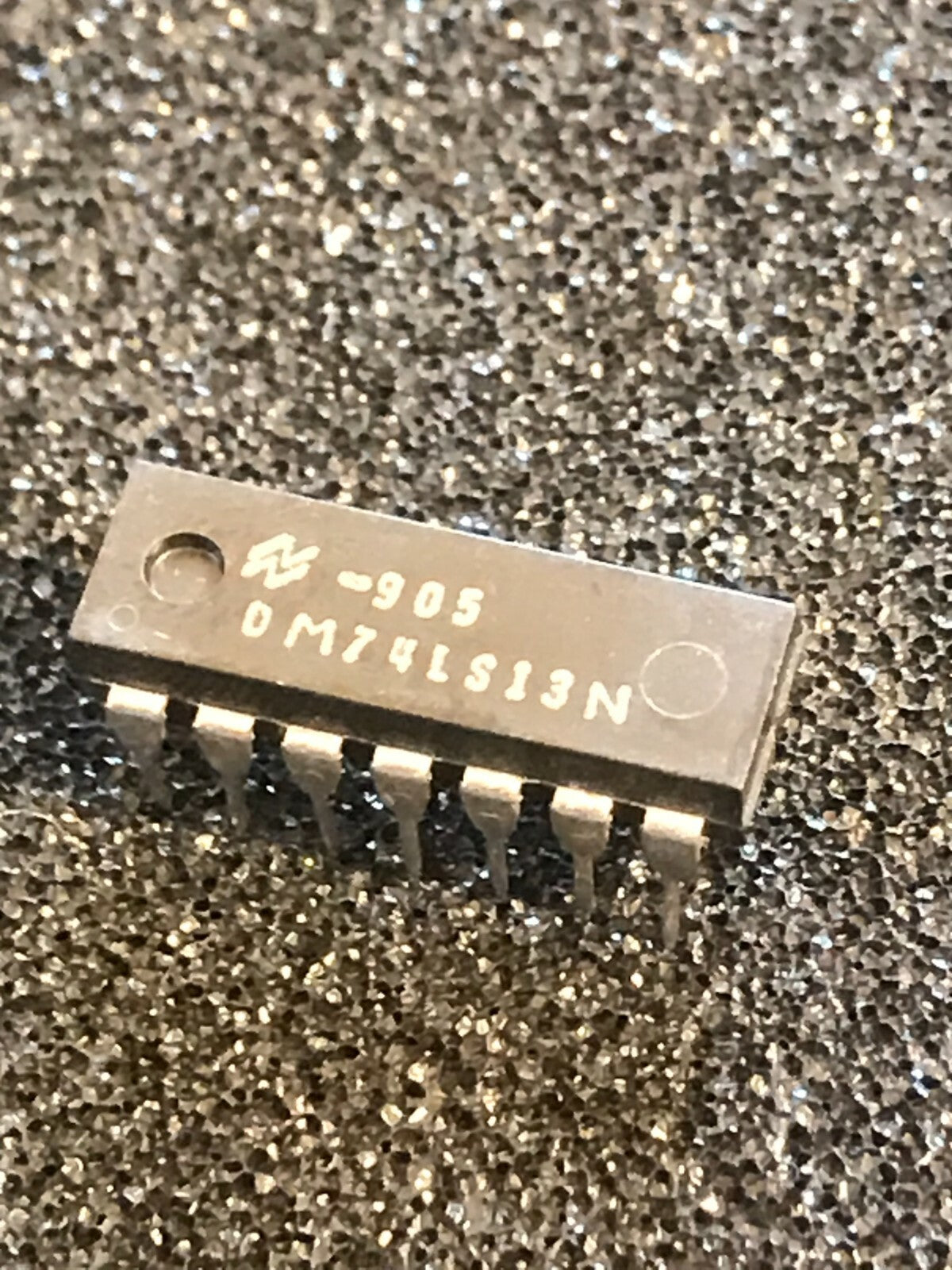 DM74LS13N ORIGINAL NSC SCHMITT TRIGGER CHIP UK STOCK x1 ad1f22