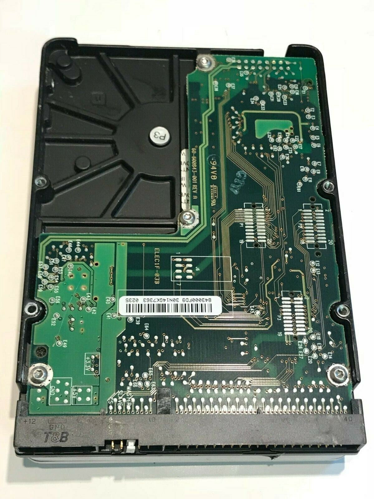 WESTERN DIGITAL CAVIAR 84AA 8.4GB IDE HARD DRIVE WD84AA-00AFAO RSBBBQFHO aa5fd7A