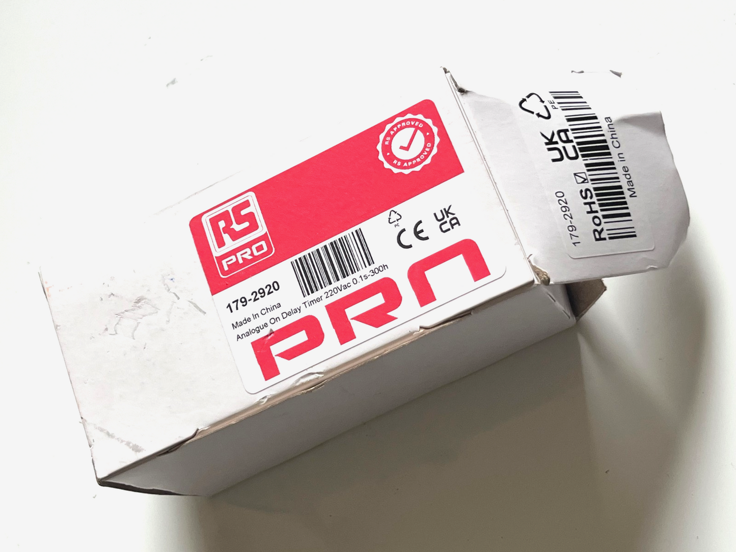 RS 11 PIN PLUG IN TIMER RELAY 220V 0.1 SECS - 300 HOURS RS 179-2920 FD1D41