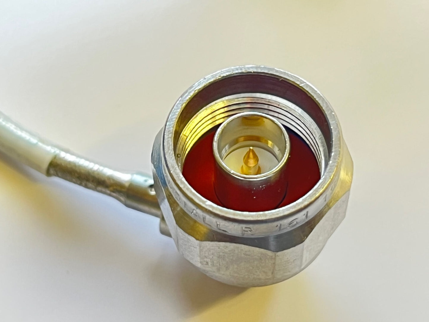 N TYPE MALE TO MALE 50 OHM SEMI RIGID LINK CABLE RADIALL blb2