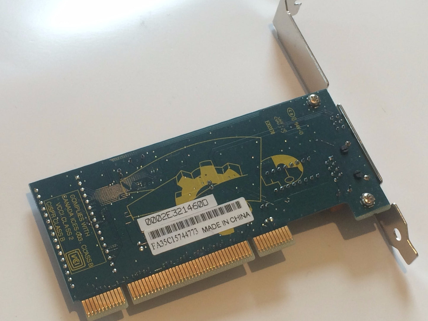 NETGEAR FA311 REV-B1 10/100 PCI NETWORK CARD ad2v15
