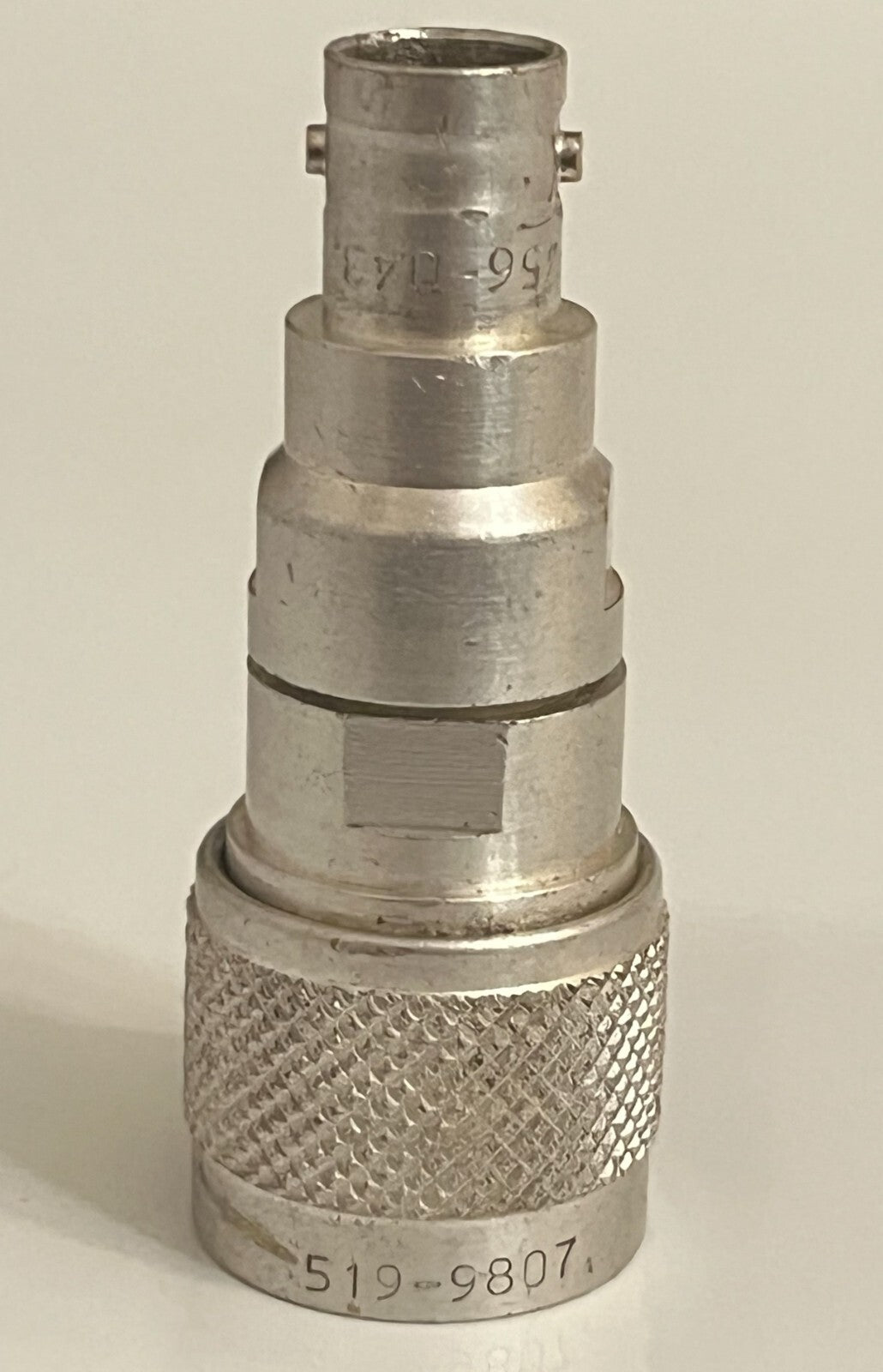 N TYPE MALE TO BNC FEMALE 50 OHM MILITARY SPEC RF COAXIAL ADAPTER FBB15A1