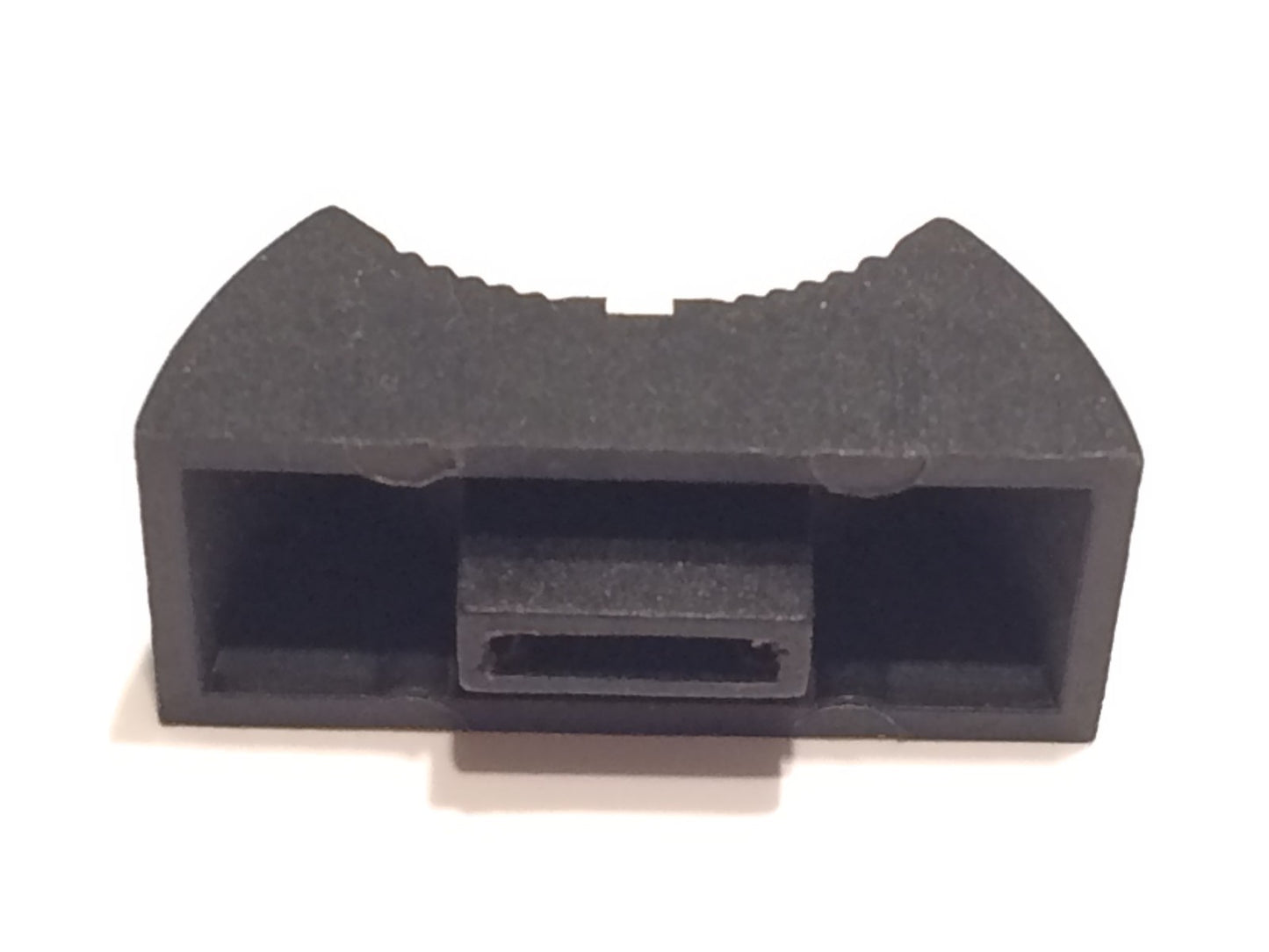 VINTAGE BLACK SLIDE CONTROL KNOB LOW PROFILE 13mm WIDE 6mm SHAFT fd3k13