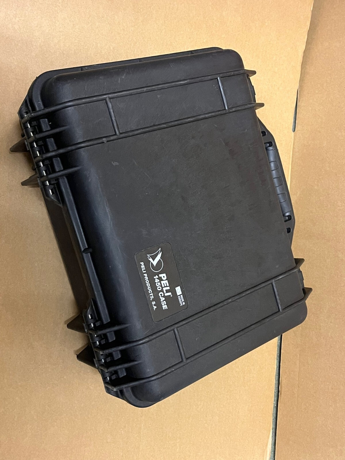 PELICASE 1450 FOAM LINED RUGGED INSTRUMENT TRANSPORT CASE 40 x 33 x 17CM ad1~5