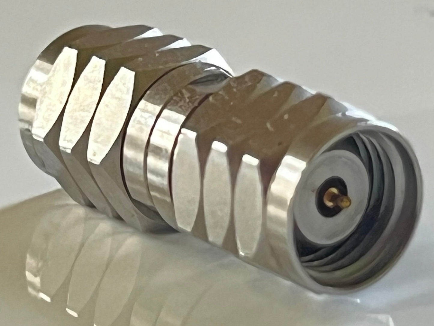 1.85MM MALE - 1.85MM MALE RF MICROWAVE 67GHZ ADAPTER PREMIUM QUALITY AE1W93