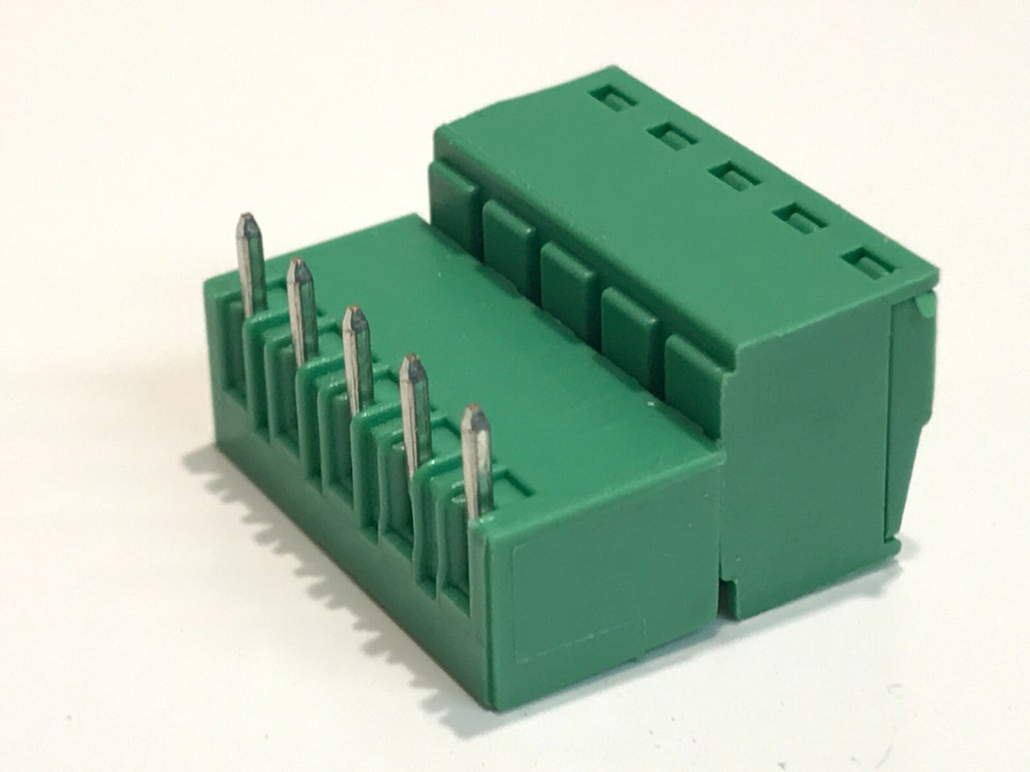 5 WAY PCB CONNECTOR PLUG & SOCKET 3.81.mm PITCH VERY NEAT EUROCLAMP ad1P51