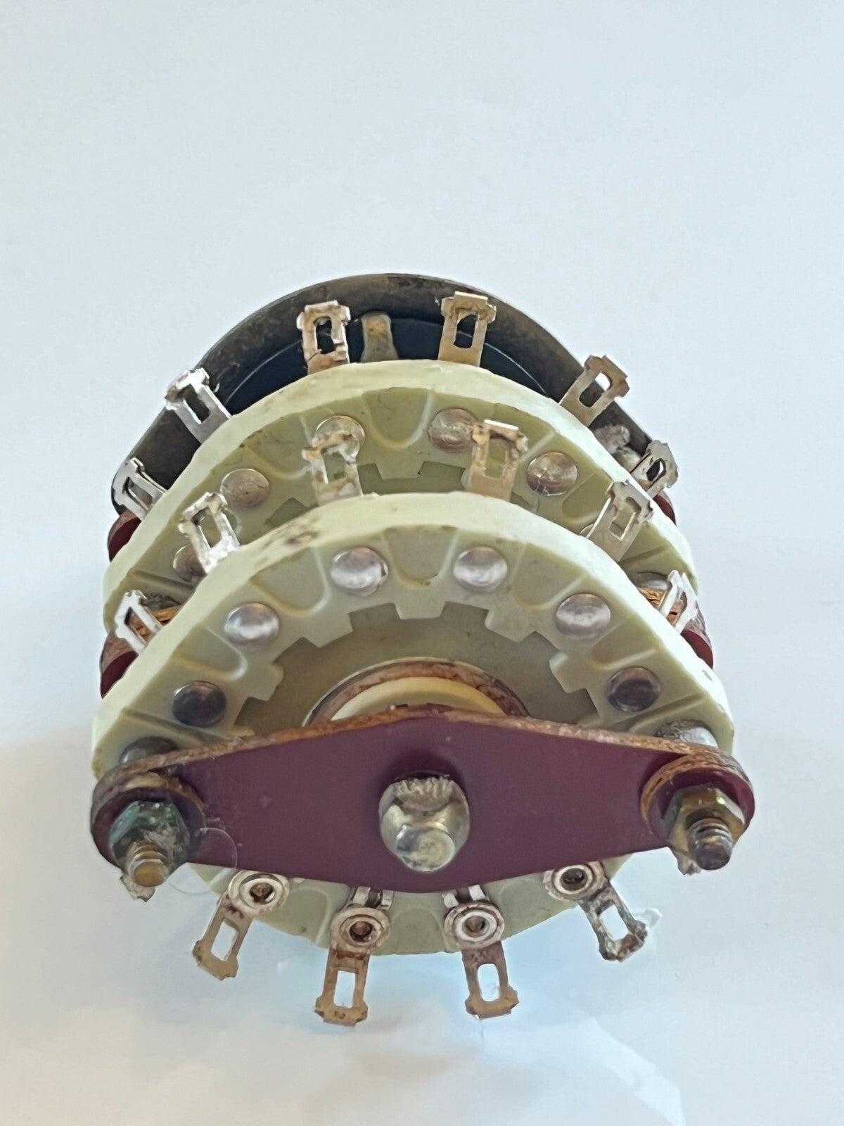 4 POLE 5 WAY CERAMIC ROTARY SWITCH MILITARY SPECIFICATION FAC14