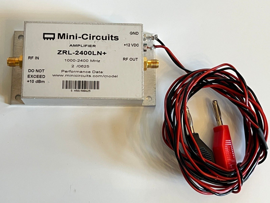 MINI-CIRCUITS ZRL-2400LN+ LOW NOISE 1 - 2.4Ghz +39dBm RF AMPLIFIER ae1w50