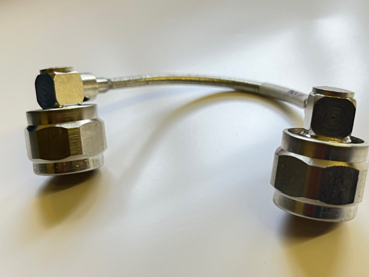 N TYPE MALE TO MALE 50 OHM SEMI RIGID LINK CABLE RADIALL blb2