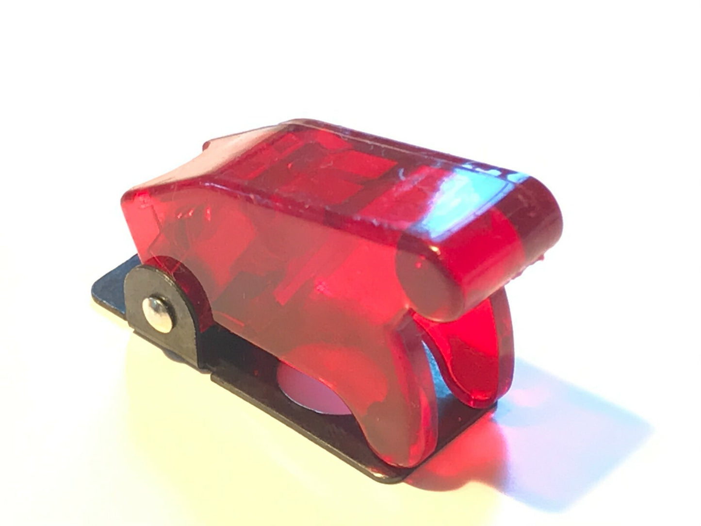 TOGGLE SWITCH GUARD PROTECTOR SPRING LOADED COVER ALL COLOURS fcb21