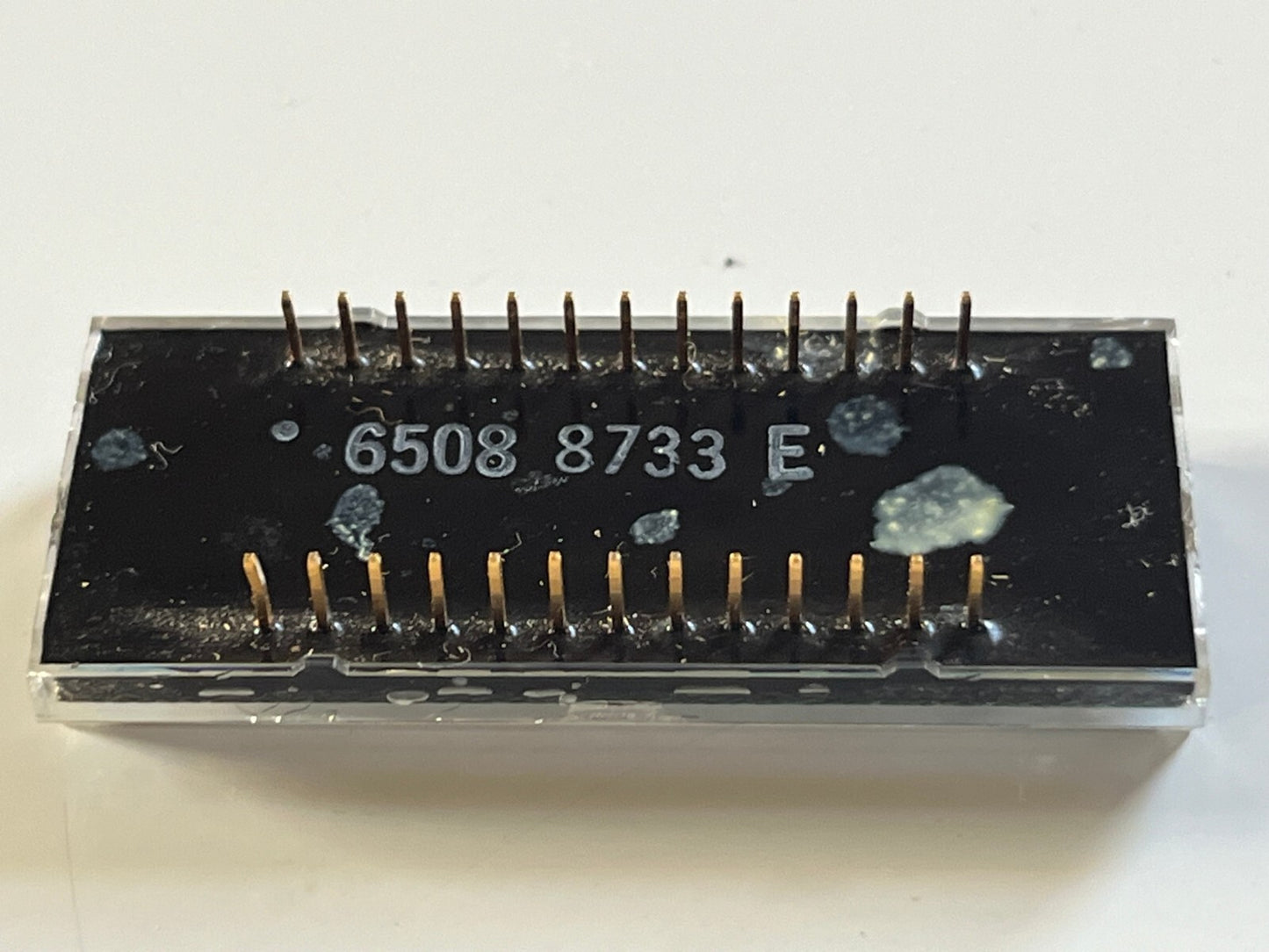 VINTAGE HP HDSP-6508 8 DIGIT RETRO BUBBLE LED DISPLAY MODULE fcb28.7