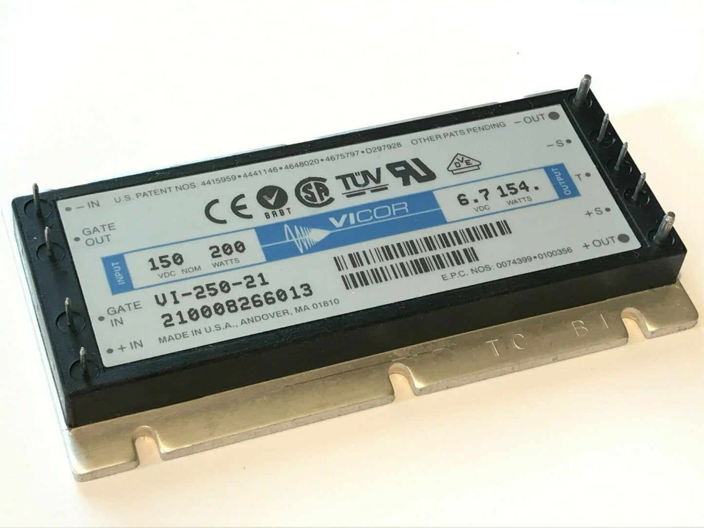 ORIGINAL VICOR VI-250-21 DC - DC CONVERTOR NEW UK STOCK (X1) fd5f50