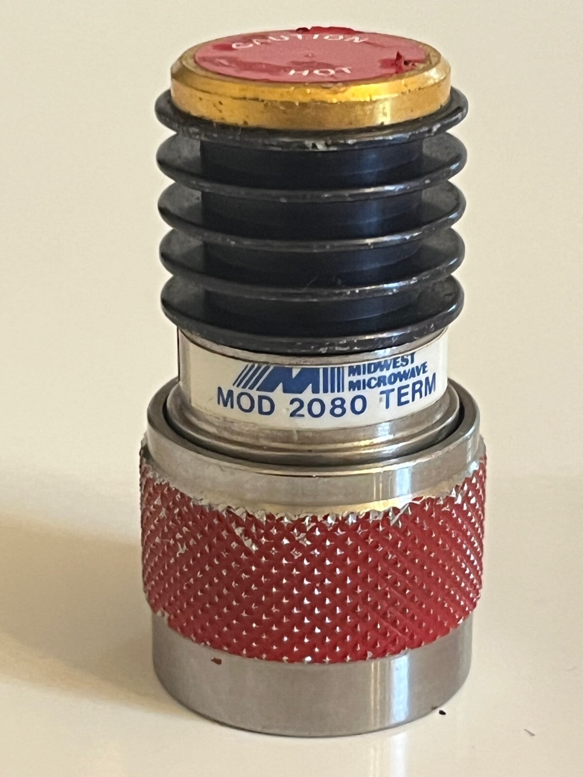 MIDWEST MICROWAVE 2080 N TYPE MALE 50 OHM TERMINATOR 10W 12.4GHZ fba10a85