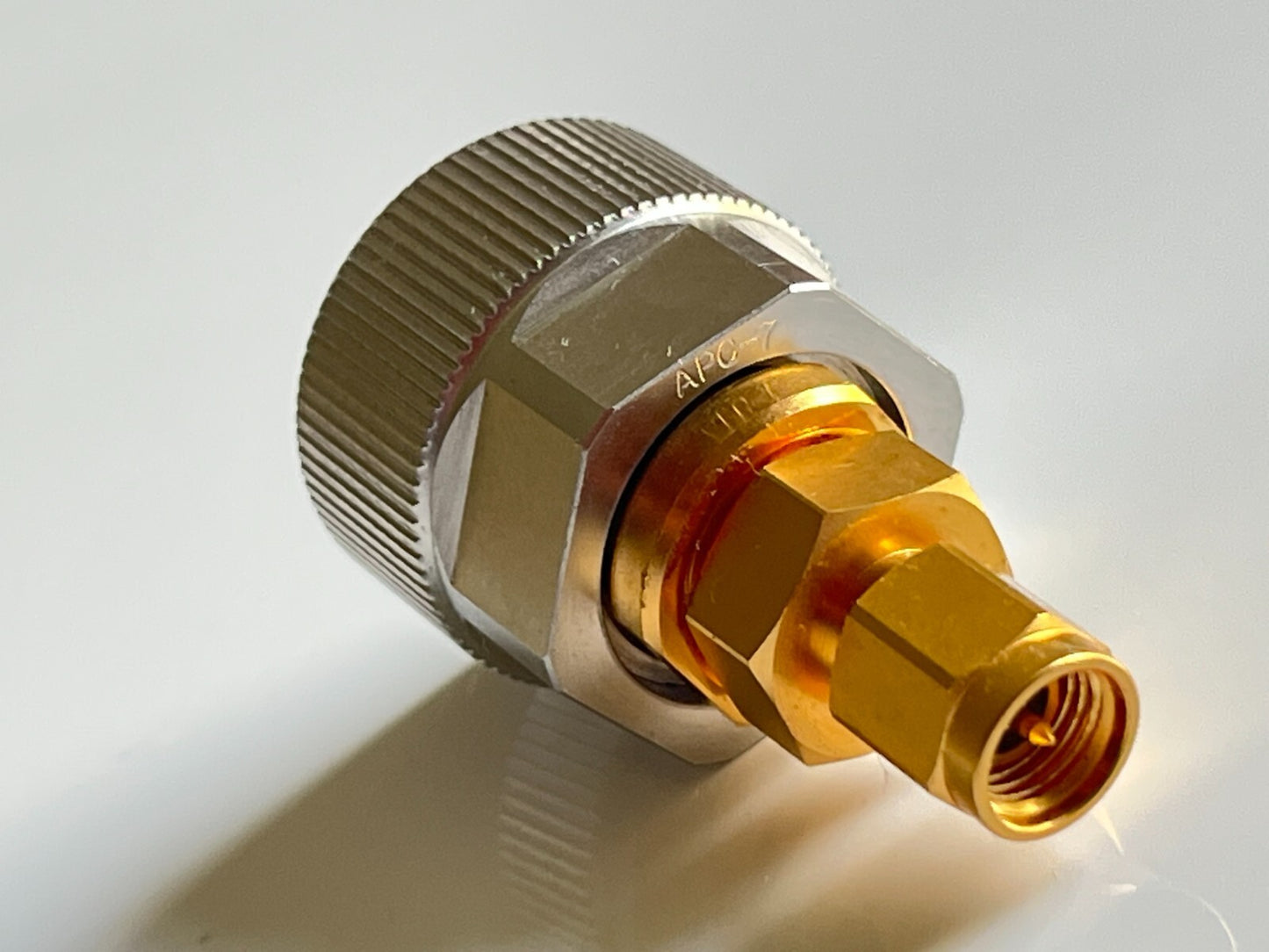 AGILENT APC-7 TO 3.5MM MALE SMA 18GHz PRECISION RF COAXIAL ADAPTER FD5B17