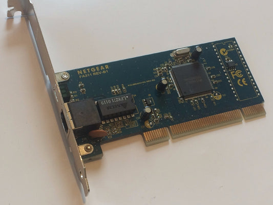 NETGEAR FA311 REV-B1 10/100 PCI NETWORK CARD ad2v15