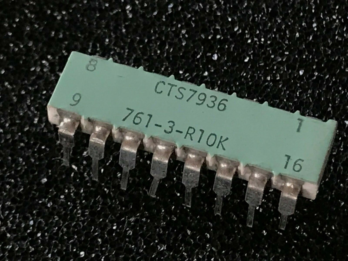10K DIL 16 PIN RESISTOR NETWORK CTS (x1) 761-3-R10K fcb15.61