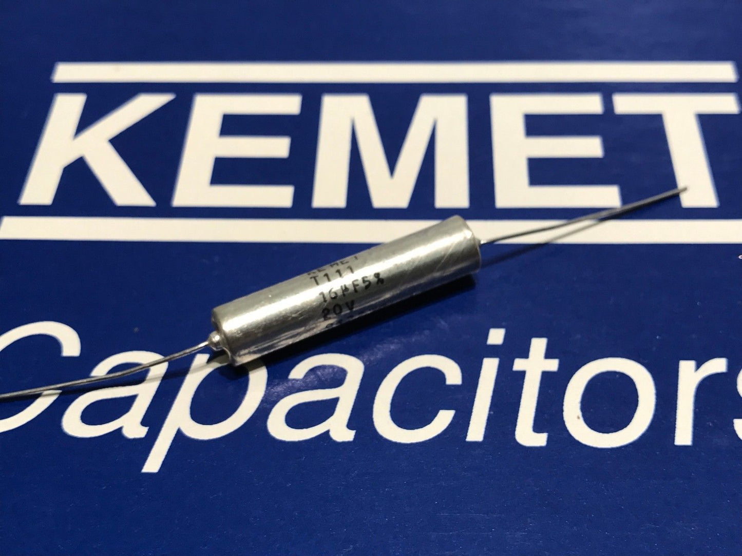KEMET BEST QUALITY SOLID TANTALUM AXIAL CAPACITOR ALL VALUES DROP DOWN LIST