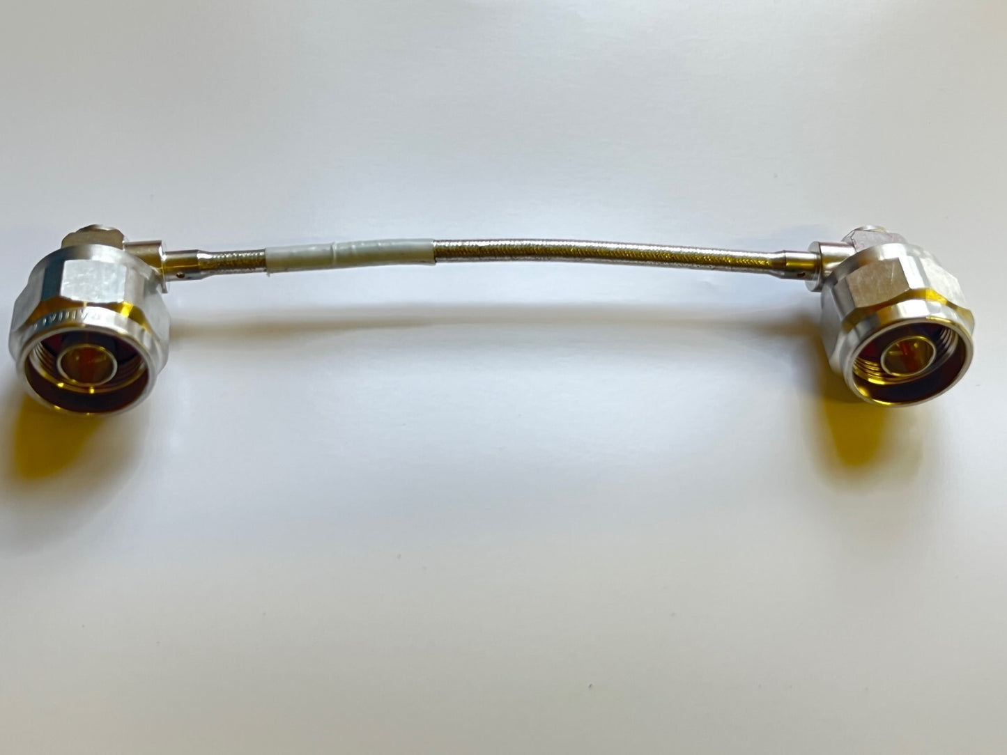 N TYPE MALE TO MALE 50 OHM SEMI RIGID LINK CABLE RADIALL blb2