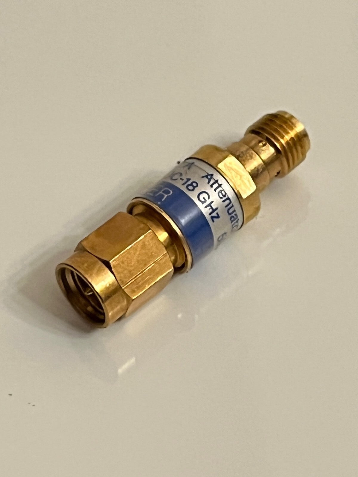 SUHNER 6803.19A PRECISION 3.5 SMA 3dB 2W 18GHz ATTENUATOR (x1) fba10a45