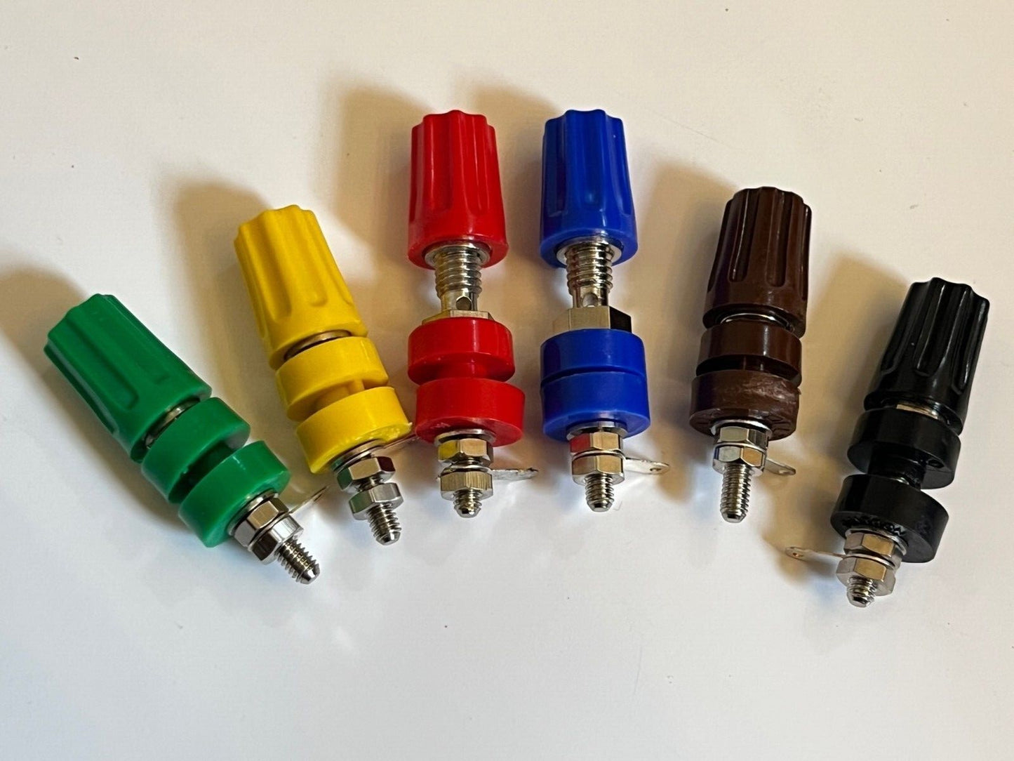 RS PRO 4MM TERMINAL SOCKET BINDING POSTS UK MADE & STOCK ALL COLOURS fcb28