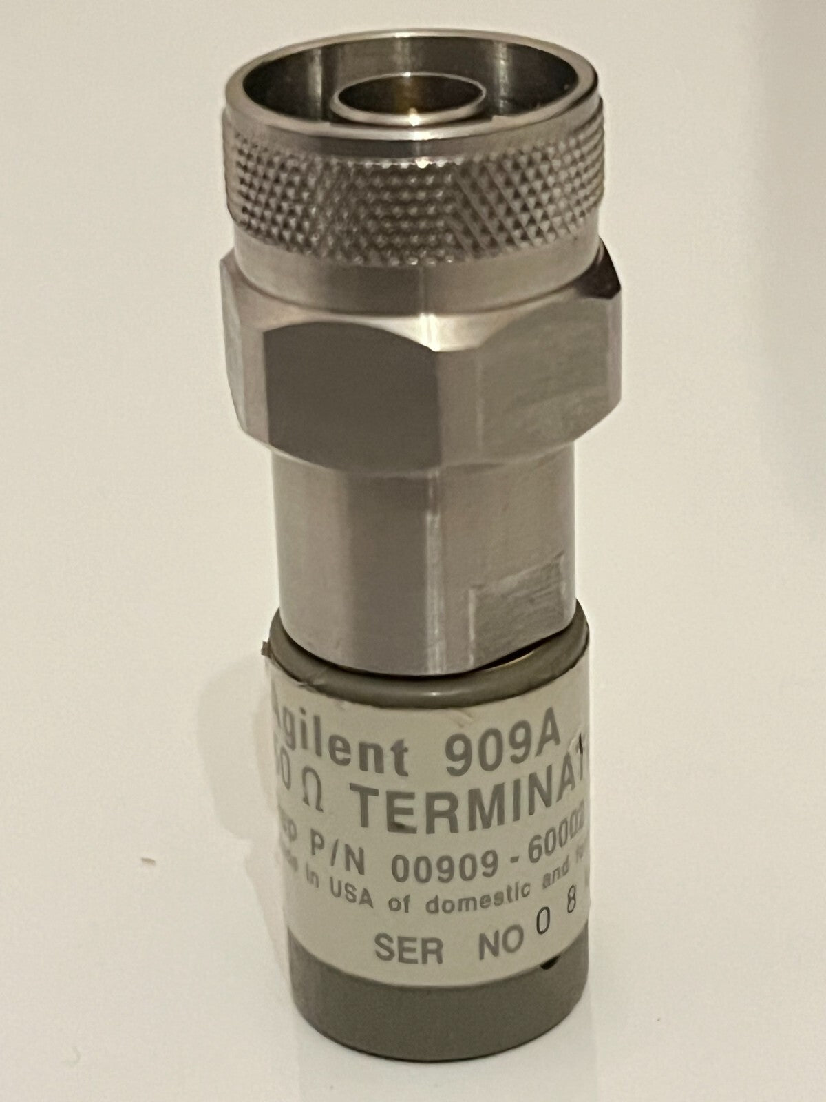 AGILENT 909A OPT 012 PRECISION N TYPE MALE TERMINATION 00909-60002 fd5b21