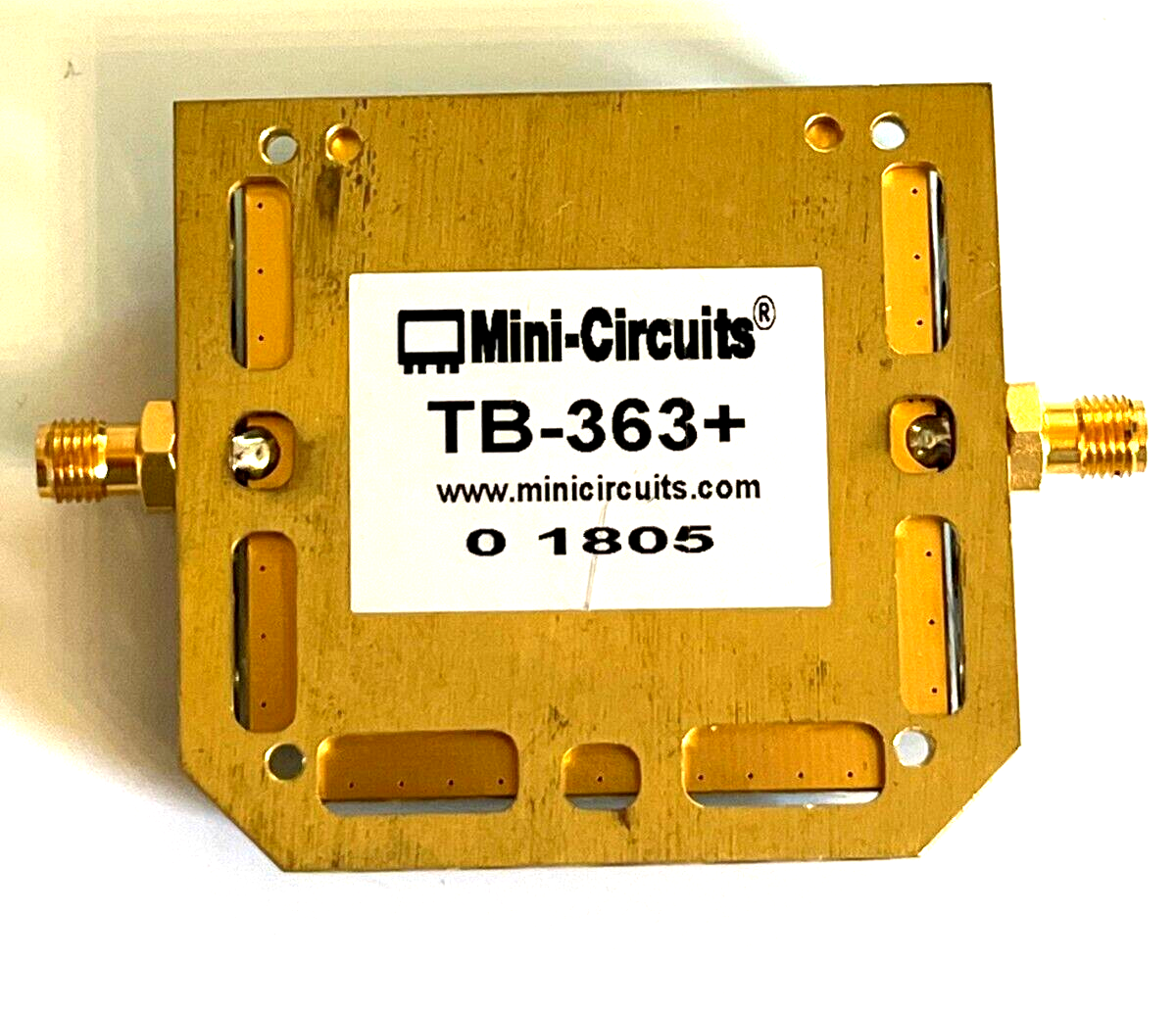MINI-CIRCUITS TB-363+ BPF-A600 BAND PASS FILTER EVALUATION BOARD ae1w66