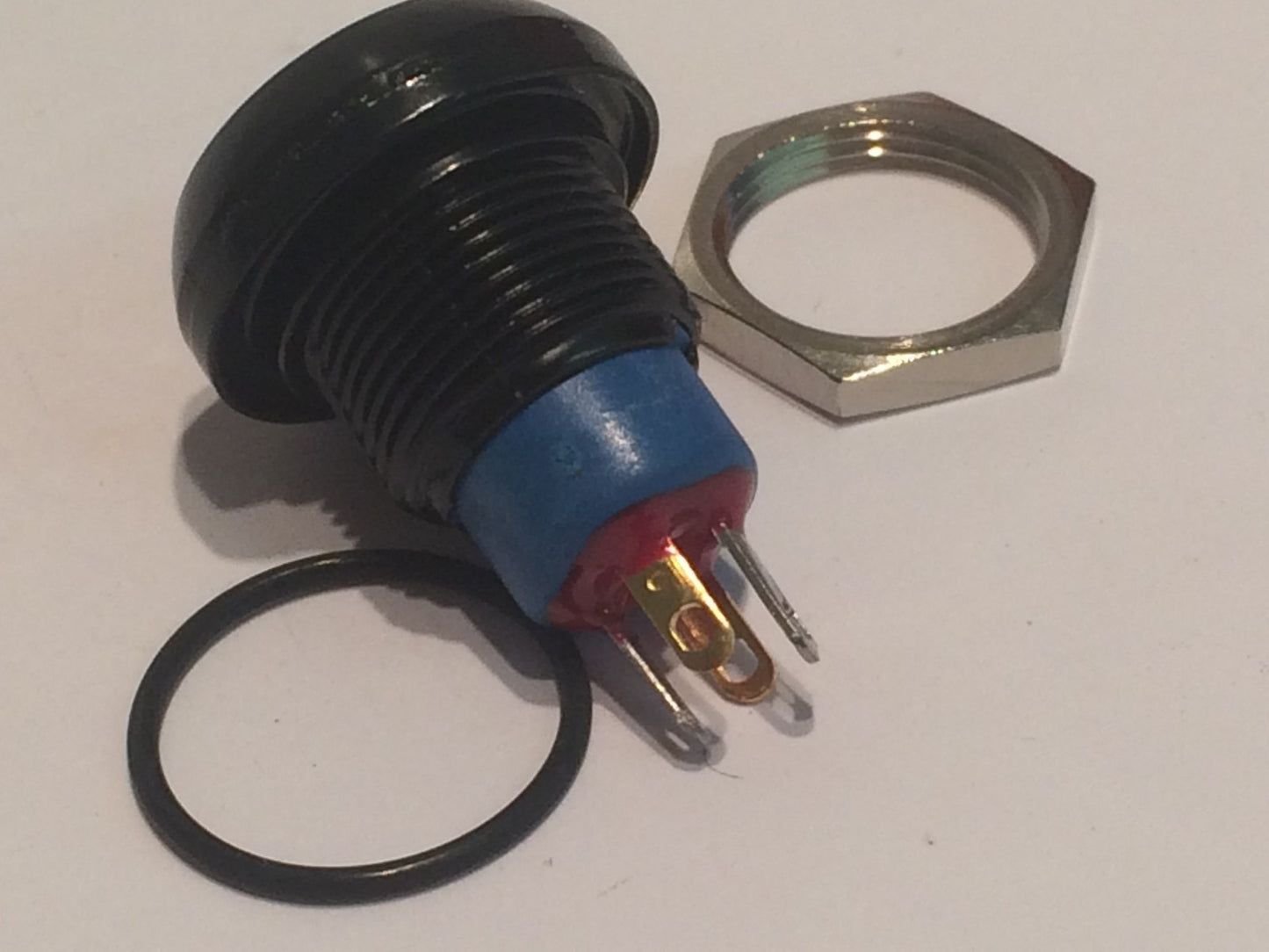 APEM IP67 RATED WATERPROOF PUSH BUTTON SWITCH WITH GREEN LED BEST QUALITY fd5h7