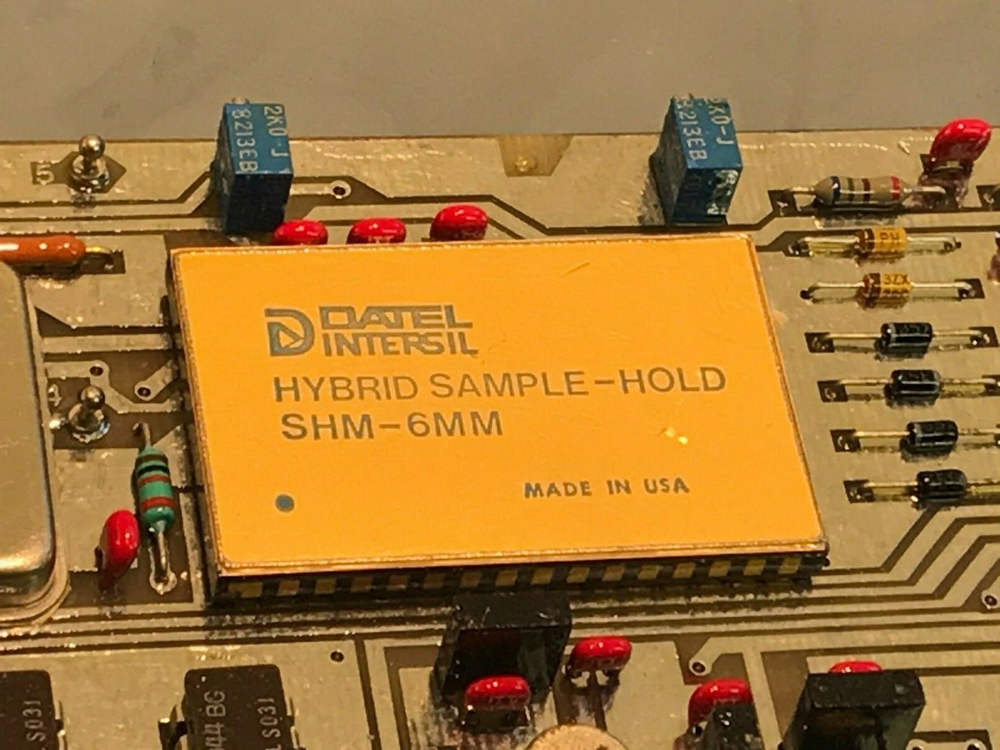 MILITARY PCB DATEL SHM-6MM, ADH-8586-12-1/883C, OP16AJ AMPS & OTHERS ae1*11