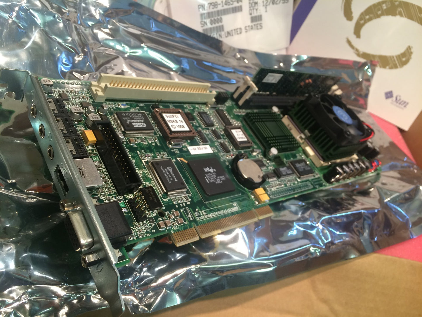 SUN PCi PENGUIN 605-1641-01 400MHz SBC 64MB COMPLETE NEW BOXED KIT ad2~21