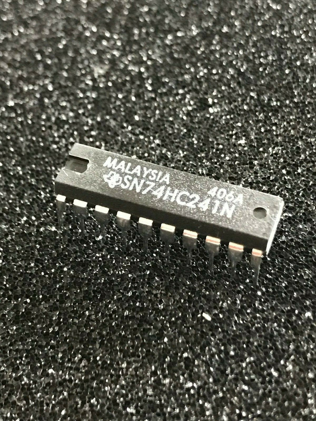 SN74HC241N ORIGINAL TEXAS INST OCTAL 3 STATE RECEIVER CHIP UK STOCK x1 fcb17.21