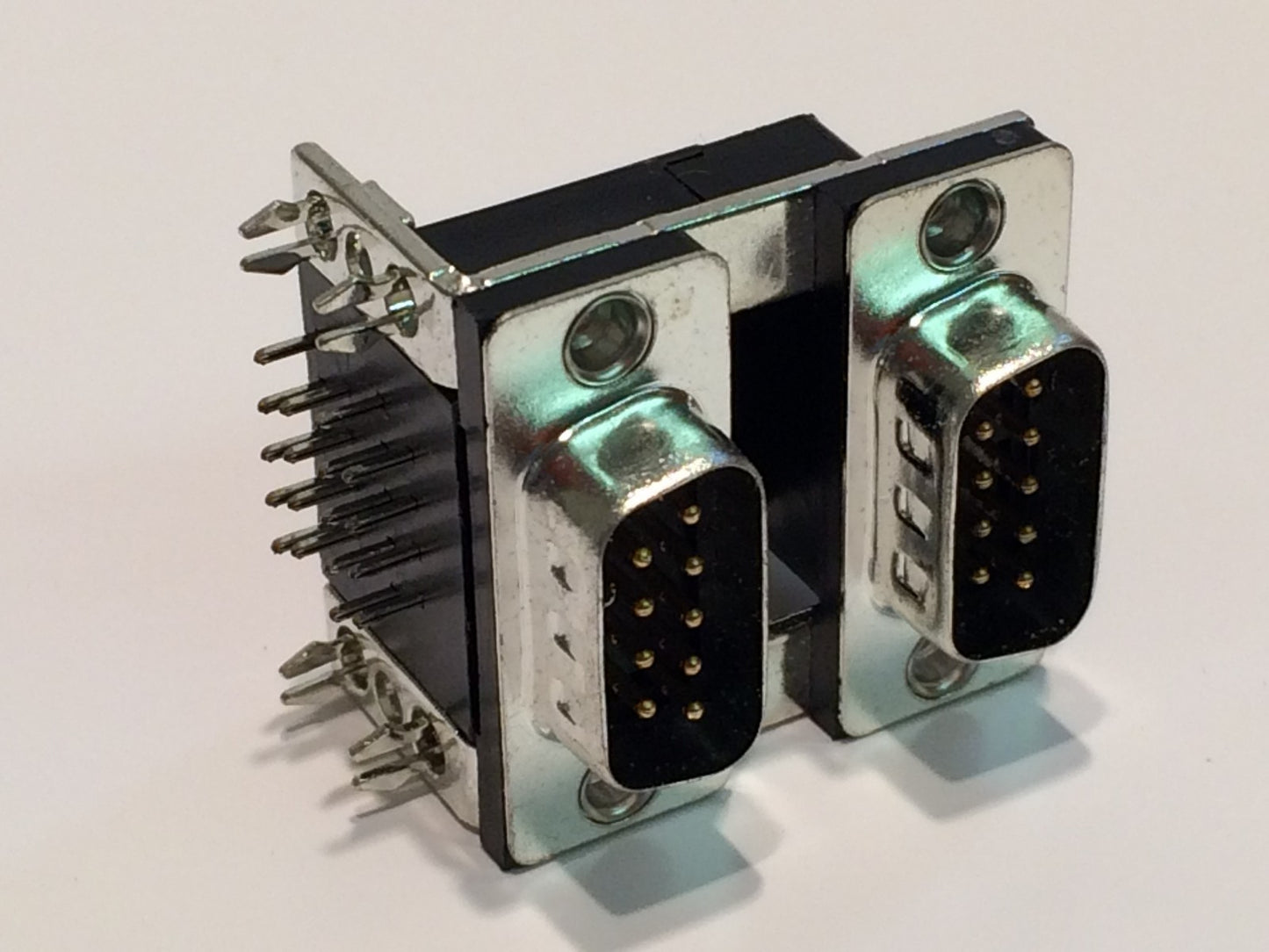 STACKED TWIN 9 WAY D TYPE MALE KYCON DUALPORT K42X-E9P/P-A4N blb1863
