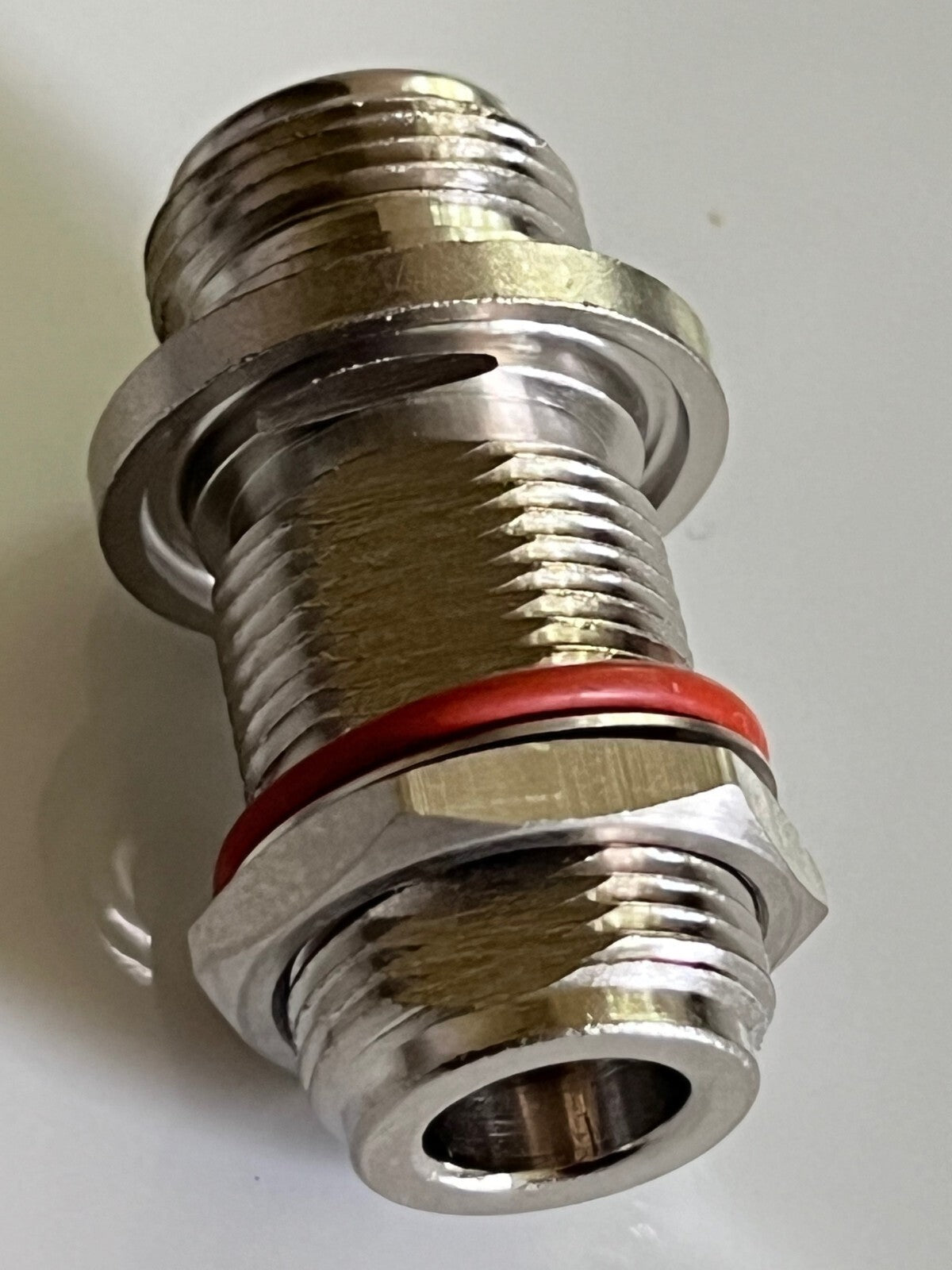 N TYPE FEMALE TO N FEMALE BULKHEAD ADAPTER 50R MACOM BEST QUALITY AD2N39