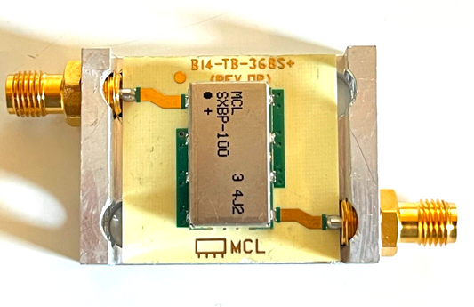 MINI-CIRCUITS TB-368 SXBP-100 BAND PASS FILTER EVALUATION BOARD ae1w61