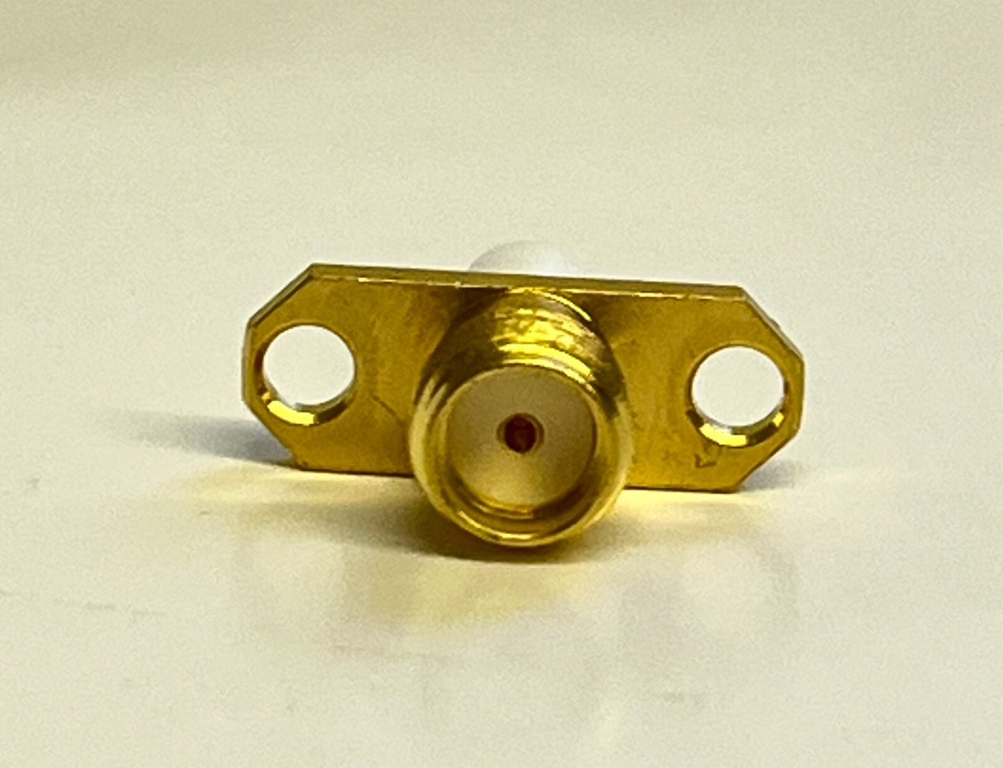 2 HOLE CHASSIS MOUNT GOLD PLATED SMA FEMALE BEST QUALITY ROSENBERGER blb41