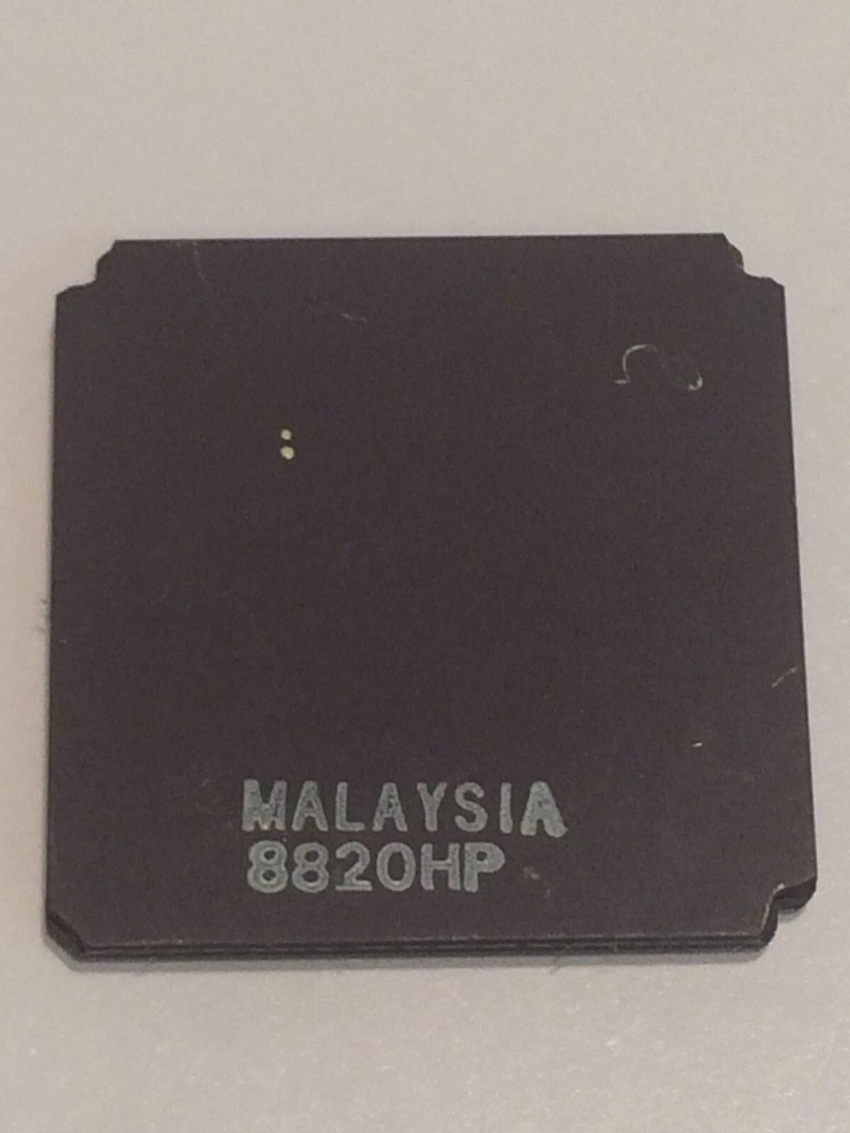 AMD R80186 FLAT PACK GOLD CERAMIC CHIP COLLECTIBLE VINTAGE PROCESSOR fba10a59