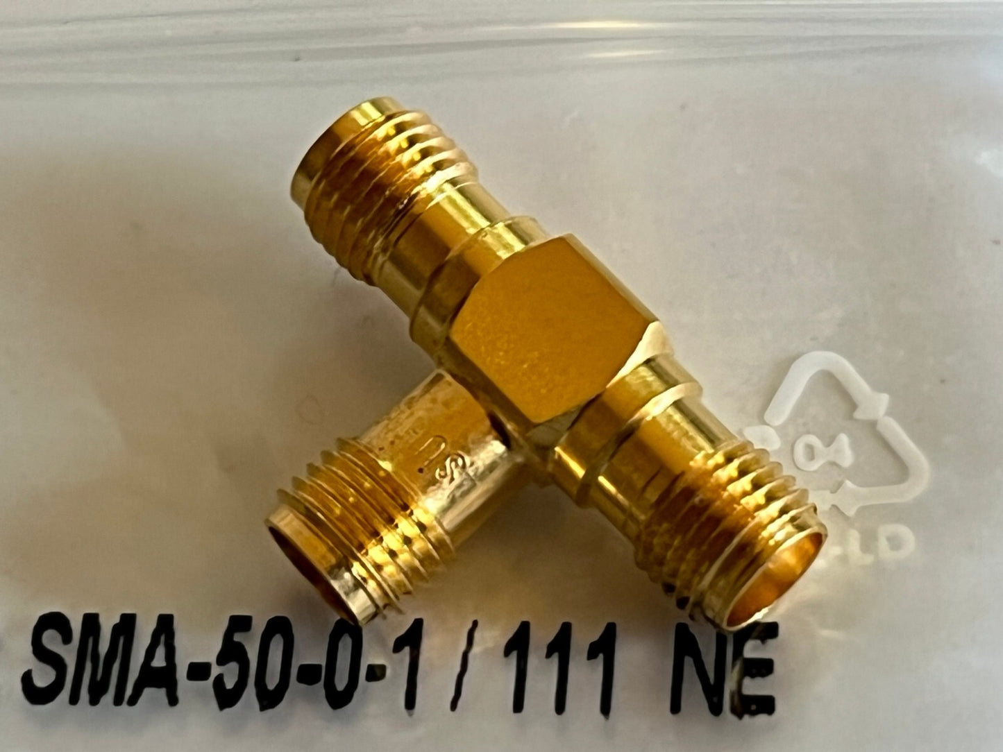 SUHNER SMA FEMALE 'T' RF ADAPTER 46_SMA-50-0-1/111NE ad2n35