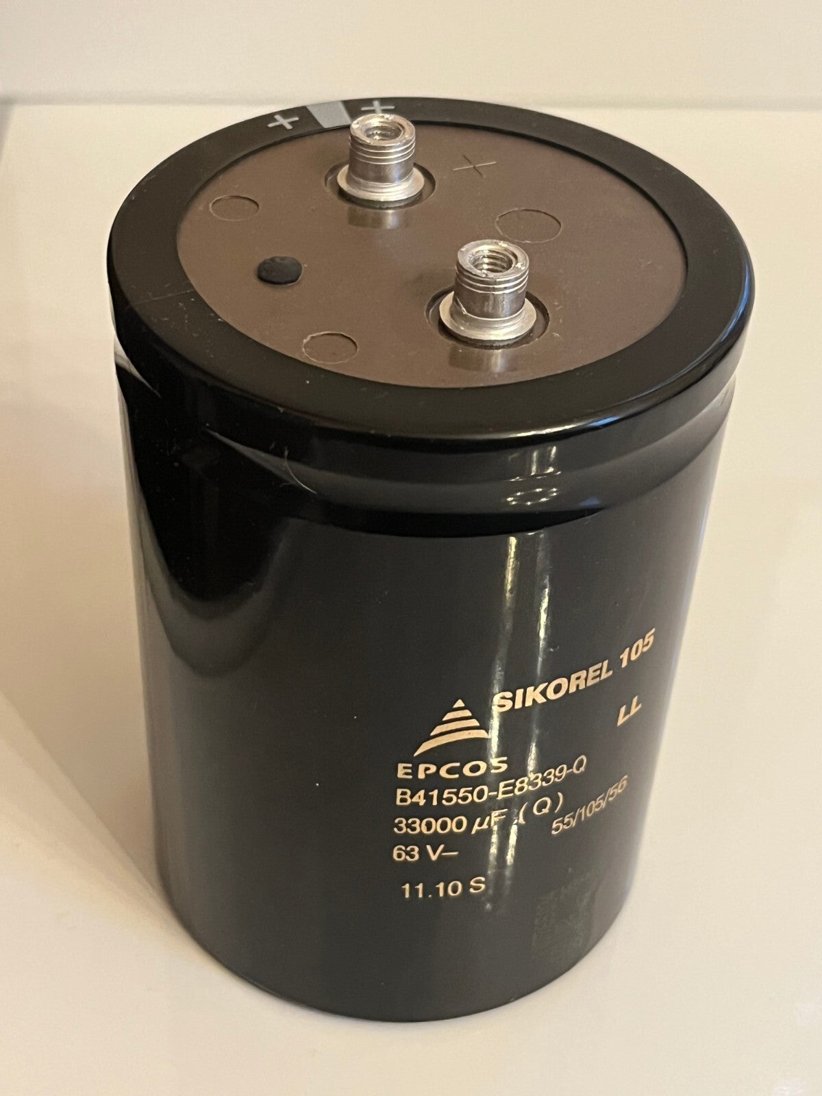 33000UF 63V EPCOS SIKOREL 105 B41550-E8339-Q PREMIUM CAPACITOR fcd3g