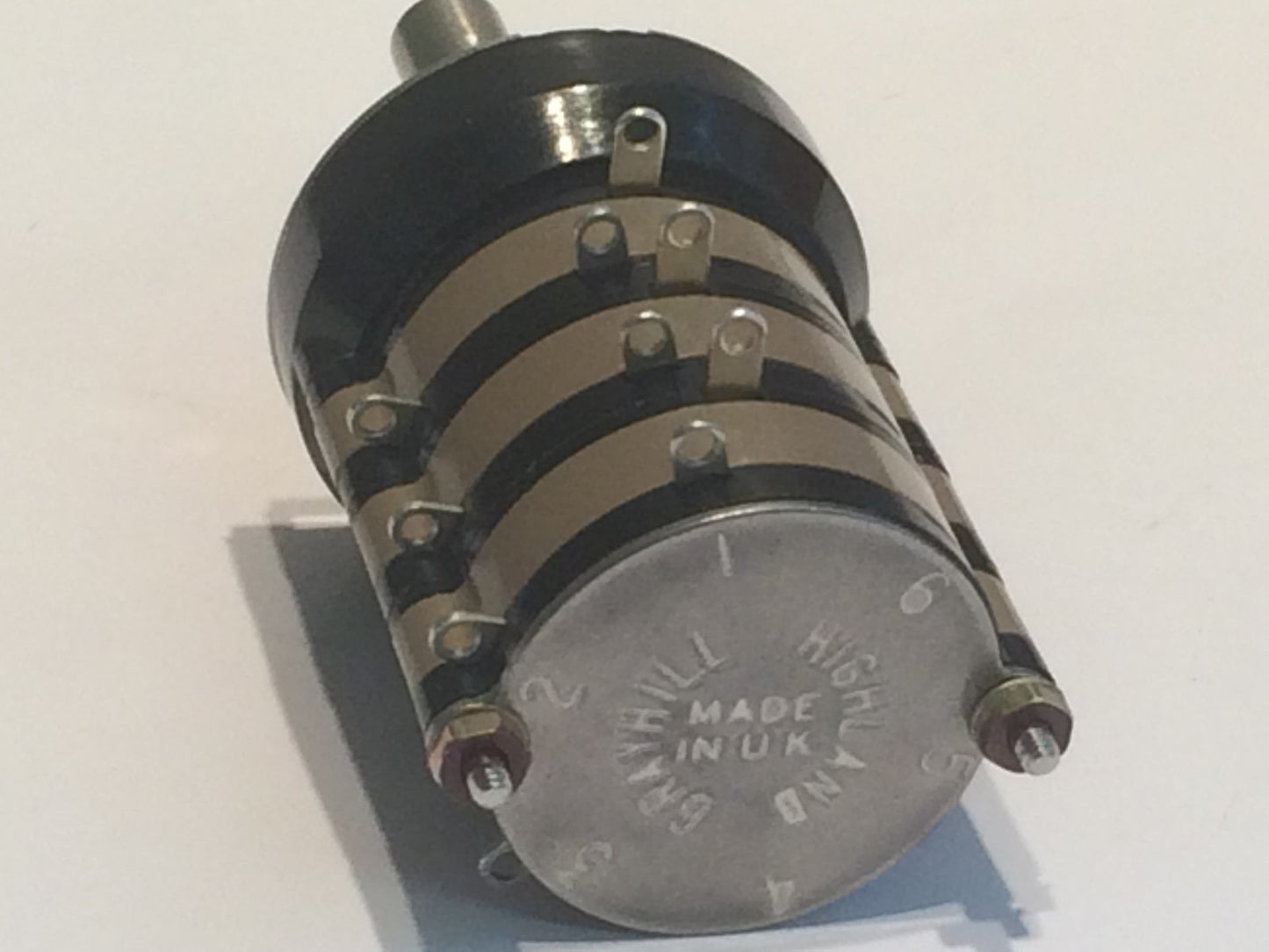 3 POLE 3 WAY GRAYHILL SERIES 44 MILITARY SPEC ROTARY SWITCH fd5f30